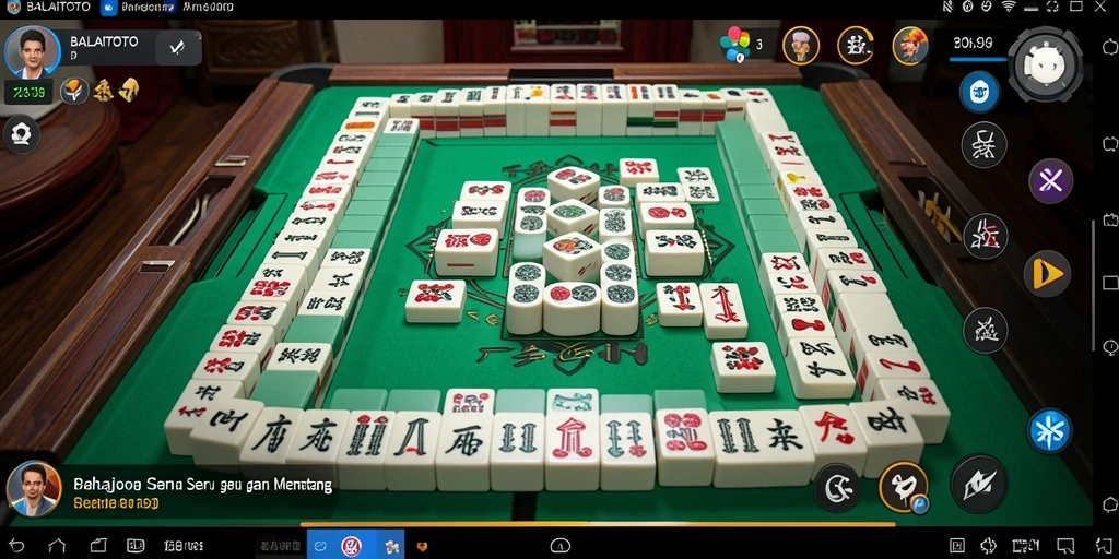 Screenshot gameplay BALAITOTO yang menampilkan tantangan Mahjong yang mengasyikkan.