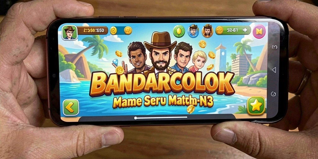 Tampilan gameplay seru dari BANDARCOLOK di level yang berbeda.