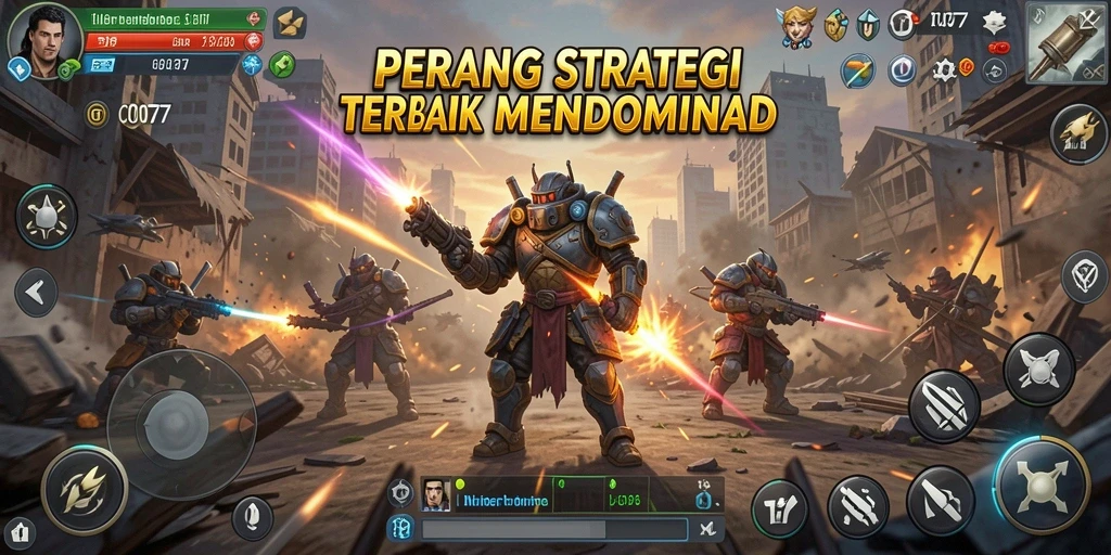 Tampilan menakjubkan dari gameplay <strong>C0077</strong> yang penuh strategi.