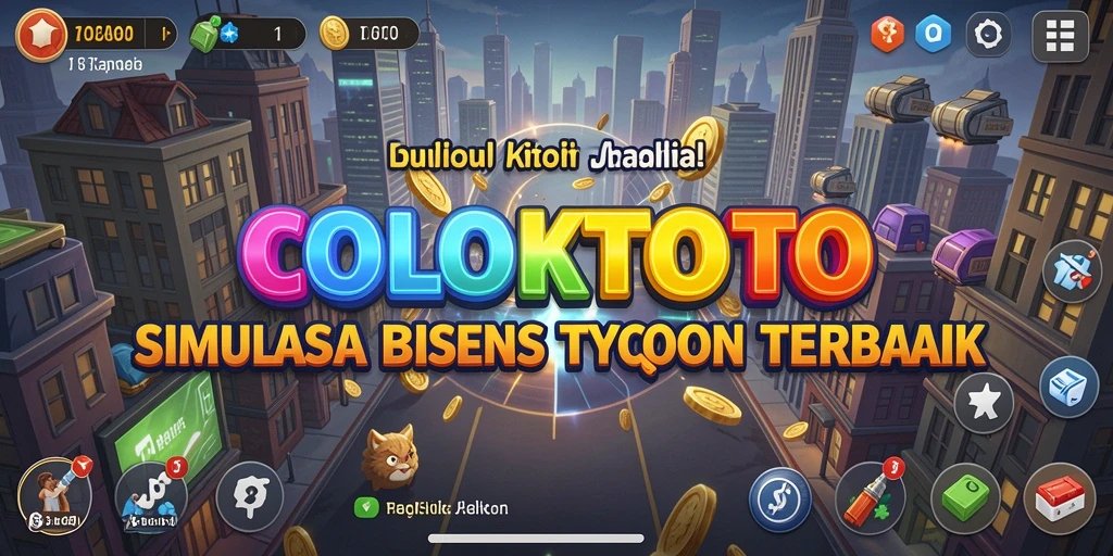 Tampilan gameplay COLOKTOTO dengan elemen bisnis yang menarik.