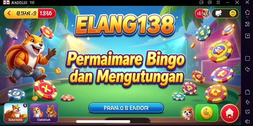 Tampilan gameplay seru dalam ELANG138 yang memikat pemain Bingo.