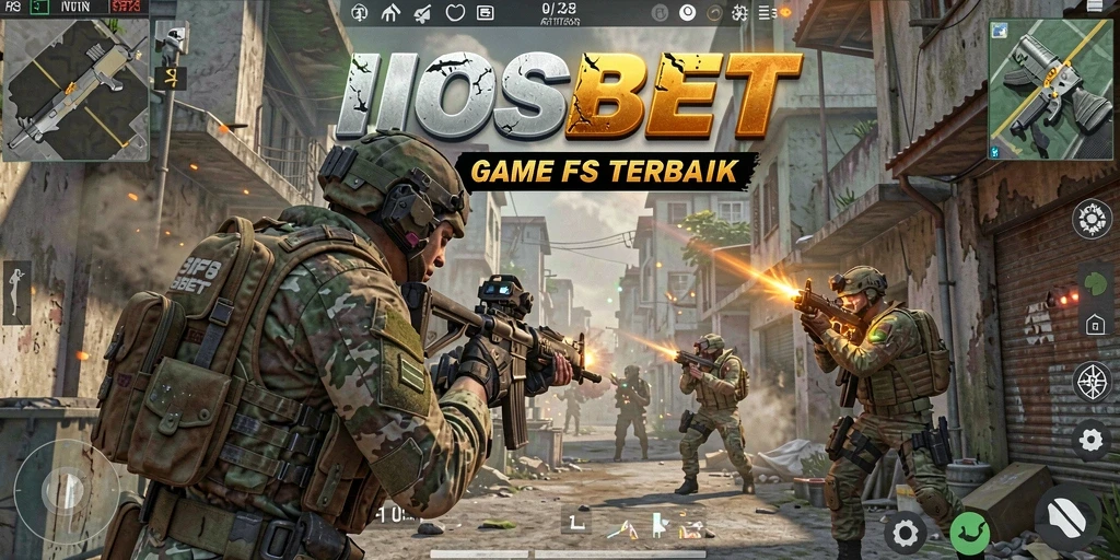Tangkapan layar <strong>IOSBET</strong> menunjukkan aksi tembak-menembak yang mendebarkan.