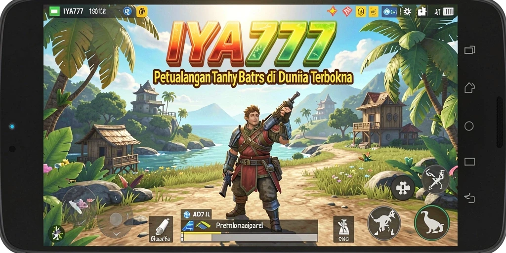Tampilan gameplay IYA777 yang menakjubkan di dunia terbuka.