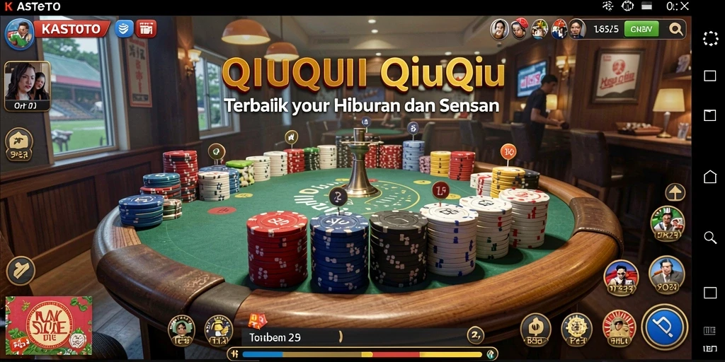 Tampilan gameplay KASTOTO yang menegangkan dan seru.