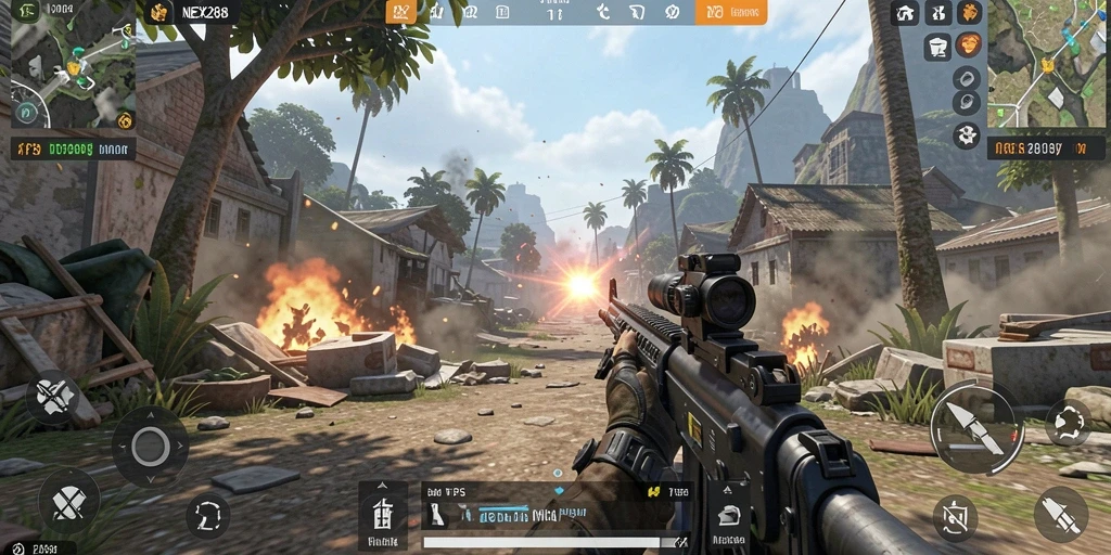Tampilan menakjubkan dari gameplay NEX288 yang mendebarkan.