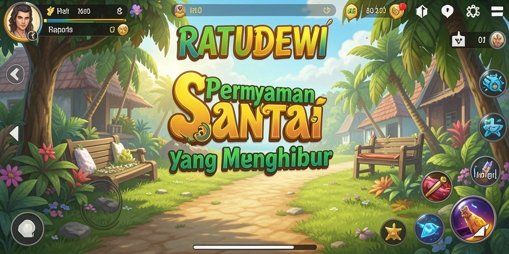 Tangkapan layar gameplay RATUDEWI yang seru dan mengasyikkan.