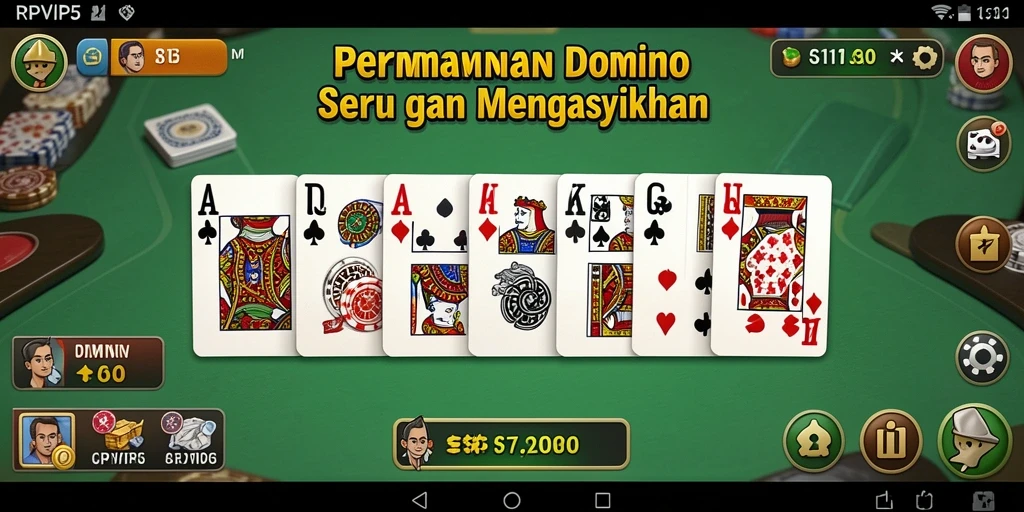 Tampilan gameplay RPVIP5 yang seru dan interaktif.