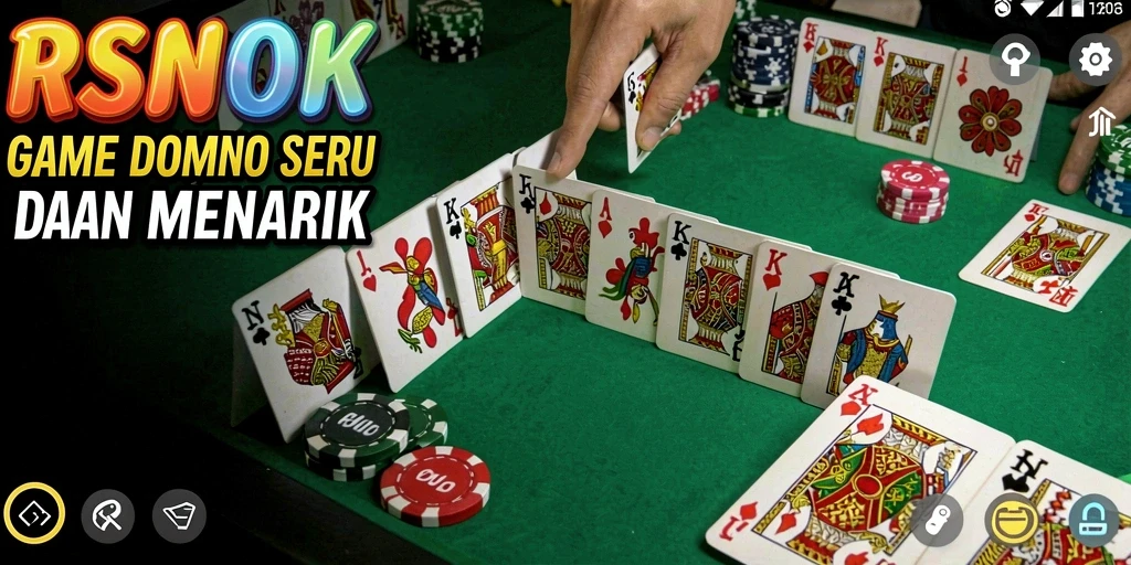 Tampilan gameplay seru di RSNOK dengan karakter unik.