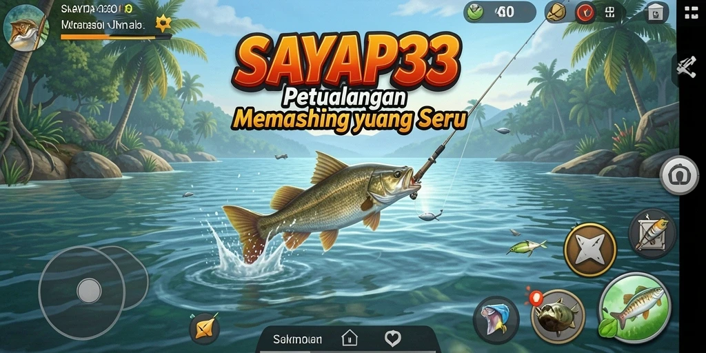 Tangkapan ikan yang menakjubkan dalam SAYAP33.