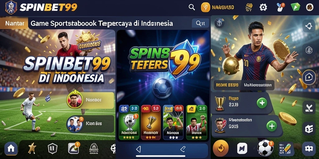 Tampilan gameplay SPINBET99 saat melakukan taruhan olahraga.