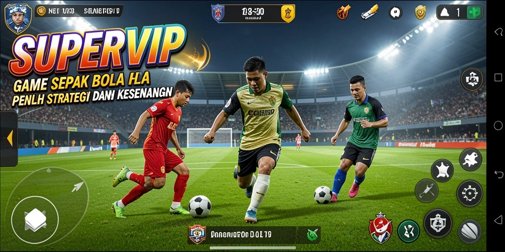 Tampilan gameplay <strong>SUPERVIP</strong> yang seru dan interaktif.