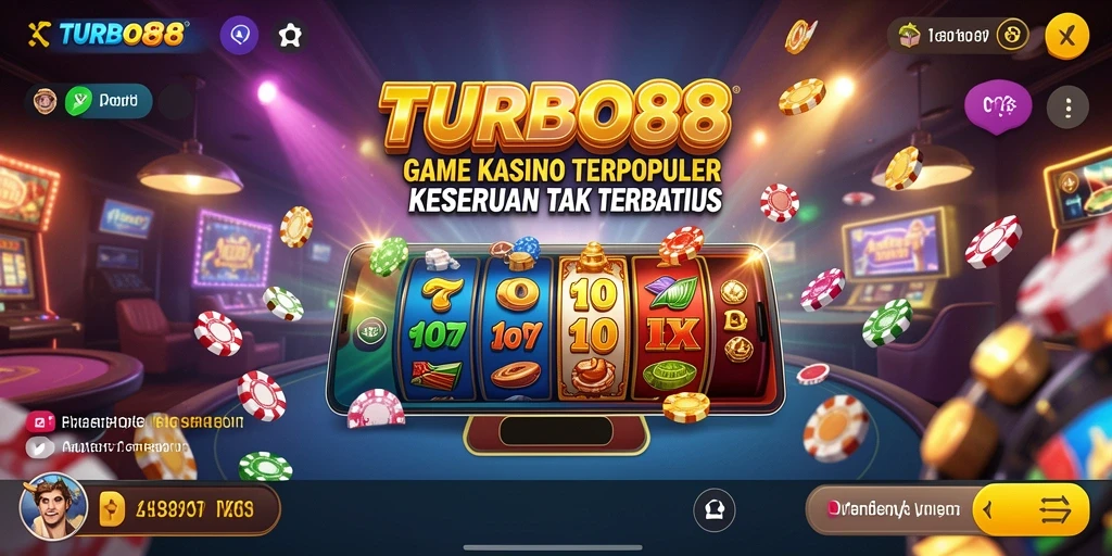 Tampilan gameplay TURBO88 yang menarik dan penuh aksi.