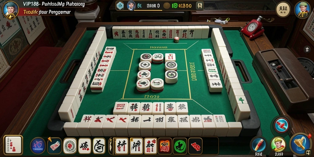 Screenshot utama VIP188 menampilkan gameplay Mahjong yang seru dan menantang.