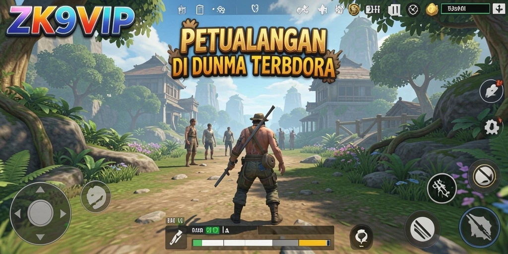 Gameplay seru di dunia terbuka ZK9VIP dengan berbagai eksplorasi.