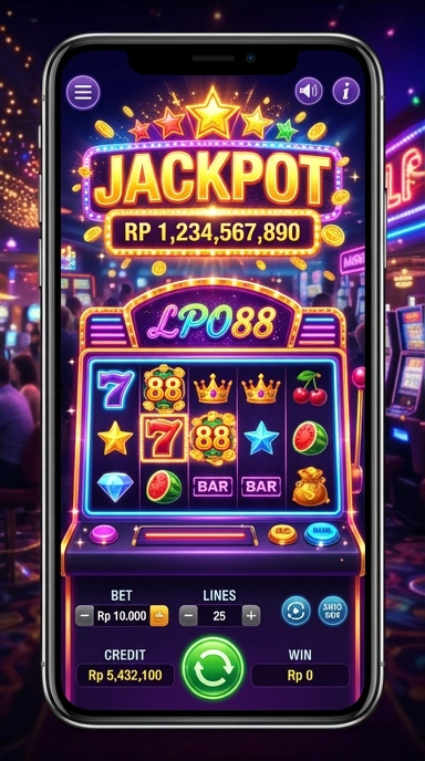 Tampilan utama aplikasi lpo88 yang menarik.